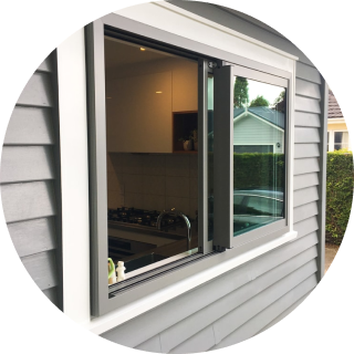 aluminium sliding window