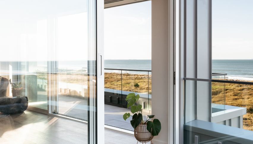 powder coated aluminum window