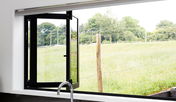 aluminium bifold window